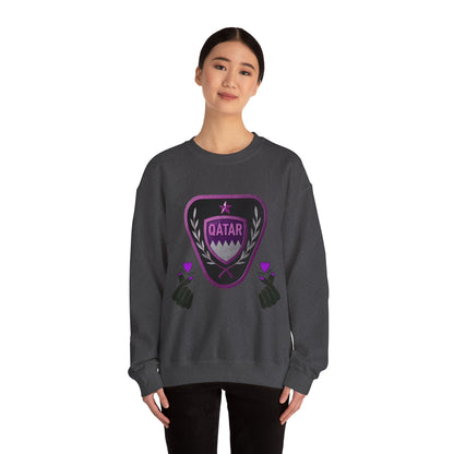 Unisex Sweatshirt qatra Love and Pride Design