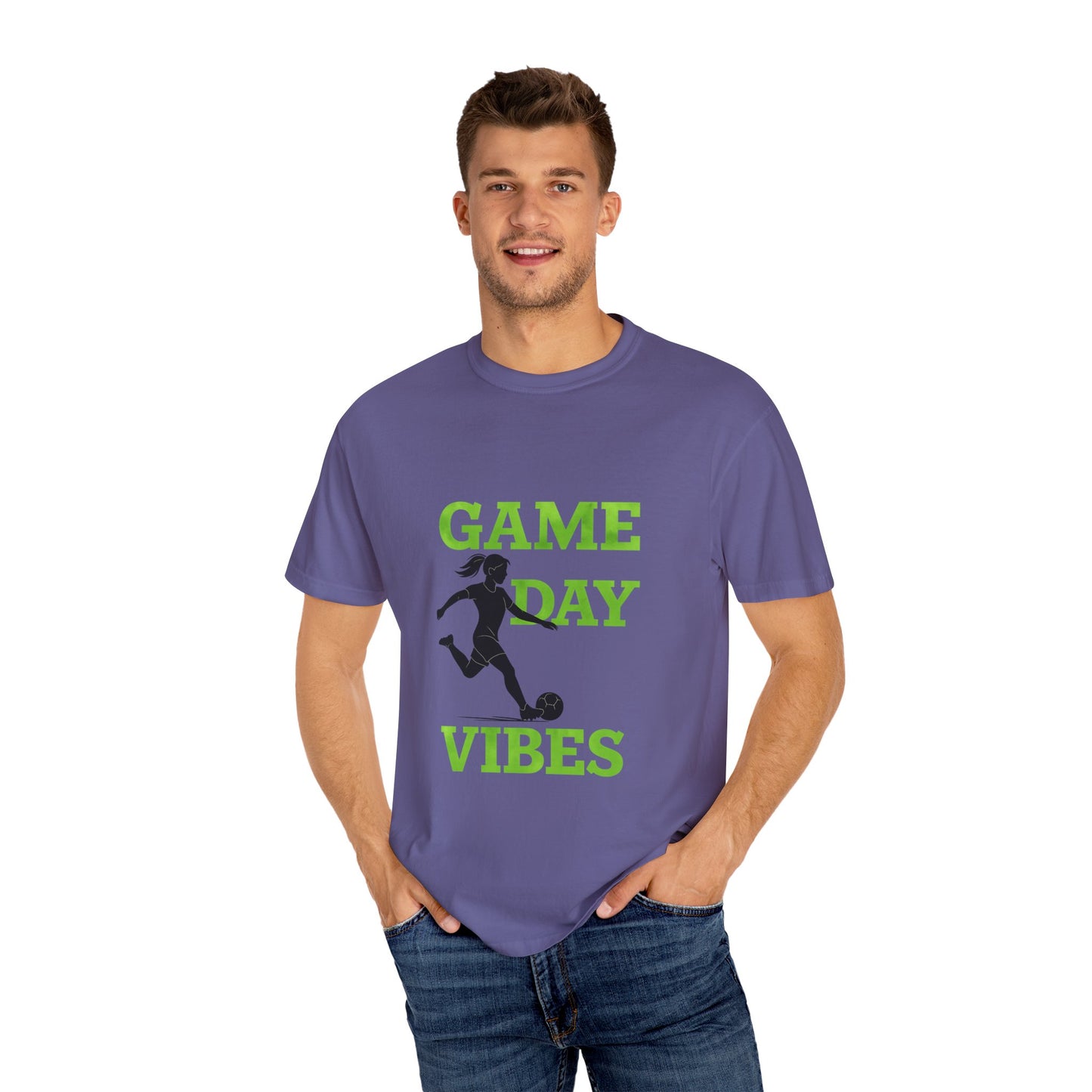 Garment-Dyed T-shirt - Game Day Vibes