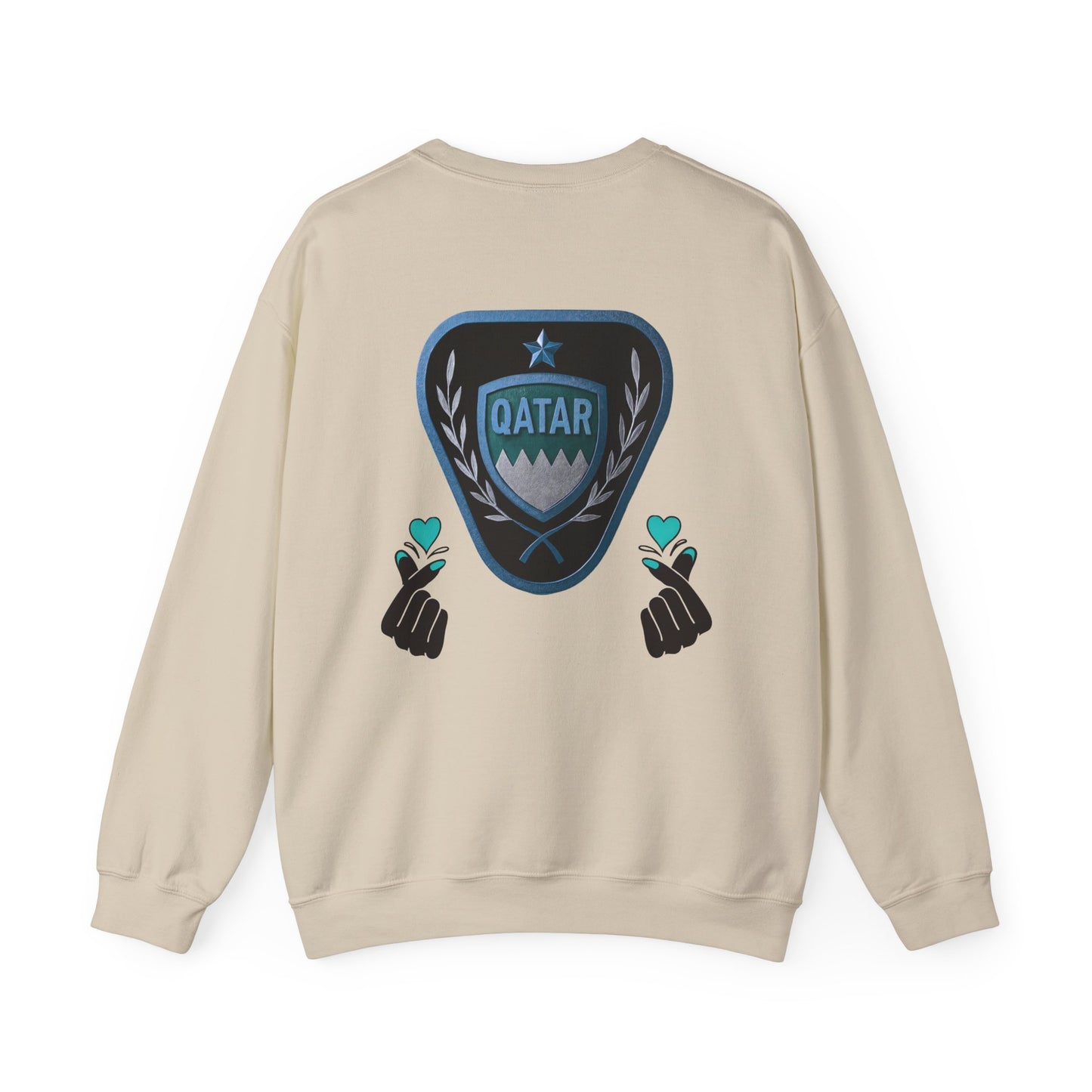 Unisex Sweatshirt qatra Love and Pride Design