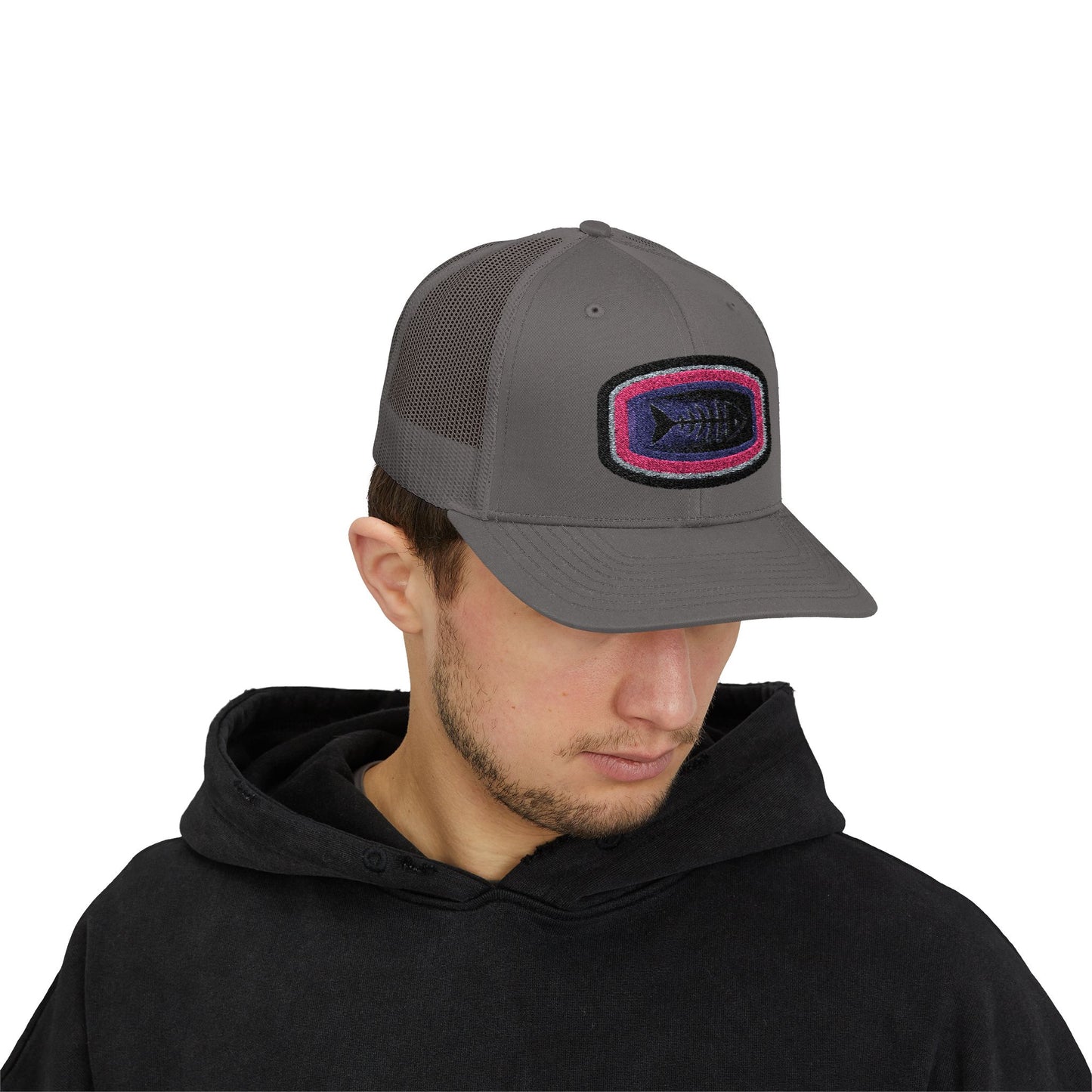 Fish Skeleton Trucker Cap
