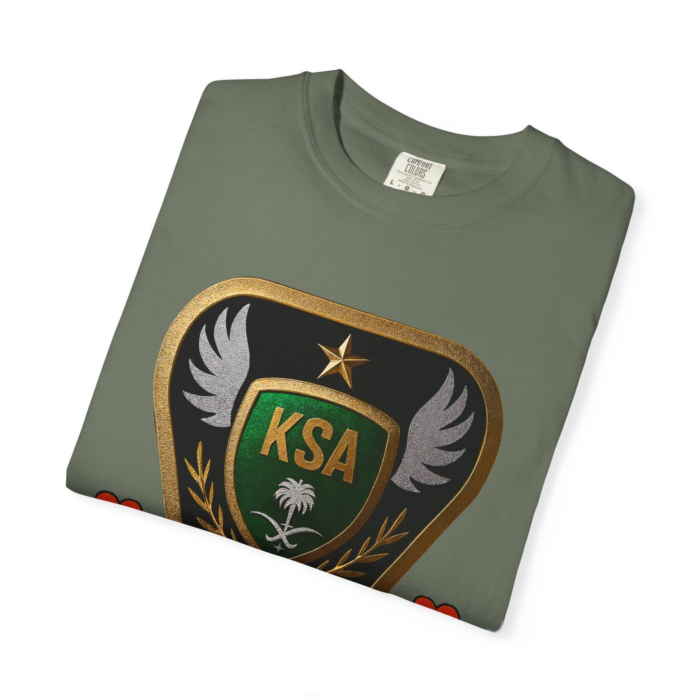 KSA Emblem Unisex T-Shirt, Casual Tee, Gift for Her/Him, Funny Shirt, Everyday Wear, Unique Graphic Top
