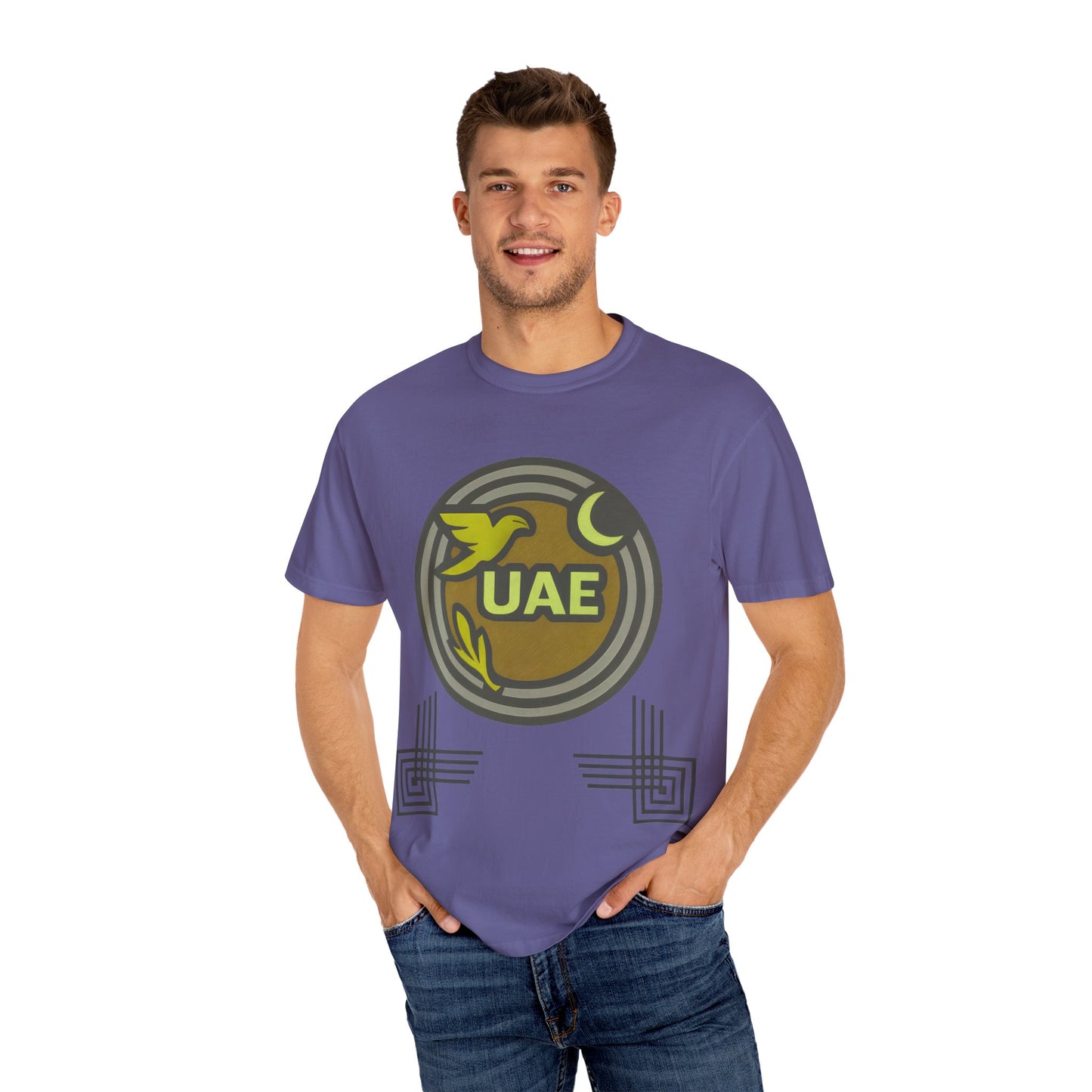 T-Shirt UAE Pride Unisex Garment-Dyed