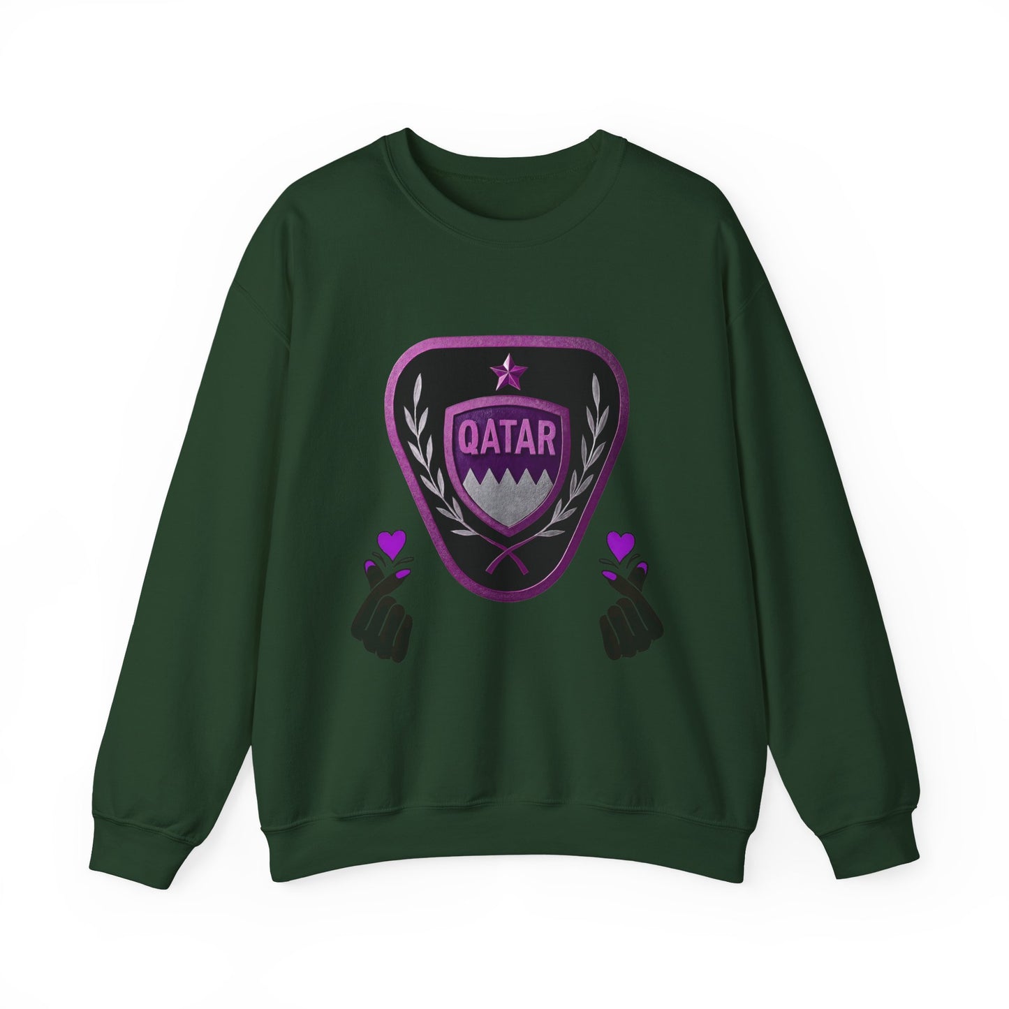 Unisex Sweatshirt qatra Love and Pride Design