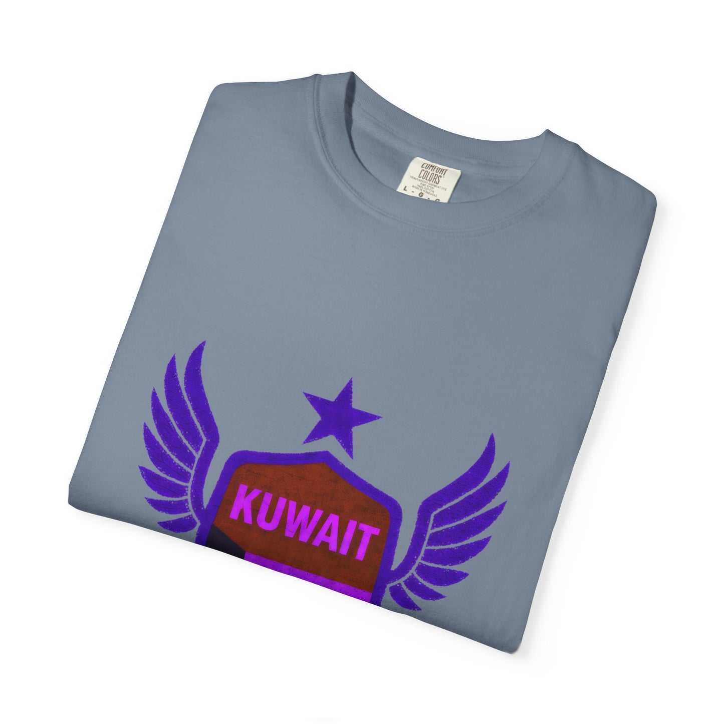 Kuwait Pride Unisex T-Shirt, Garment-Dyed Tee, LGBTQ+ Support Shirt, Casual Wear, Gift for Pride Month, Statement Fashion
