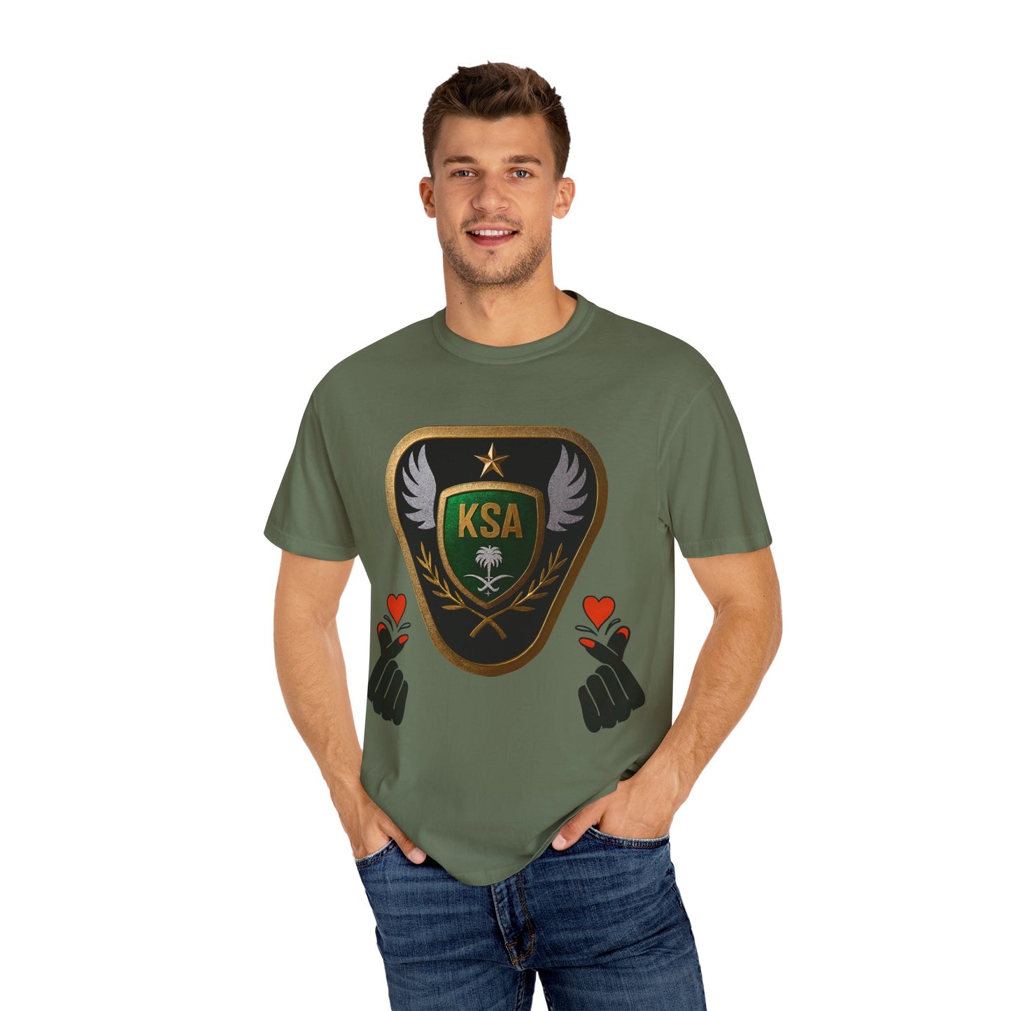 KSA Emblem Unisex T-Shirt, Casual Tee, Gift for Her/Him, Funny Shirt, Everyday Wear, Unique Graphic Top