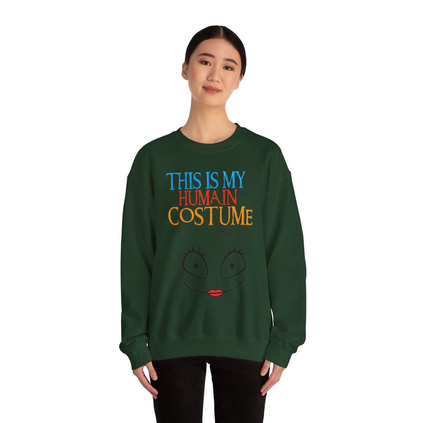 Humain Costume Crewneck Sweatshirt
