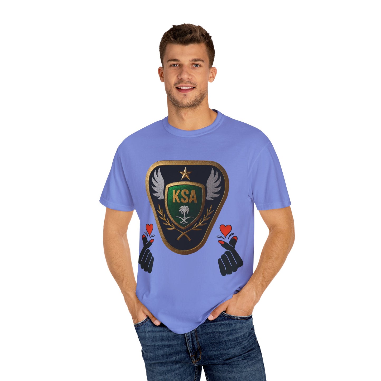 KSA Emblem Unisex T-Shirt, Casual Tee, Gift for Her/Him, Funny Shirt, Everyday Wear, Unique Graphic Top