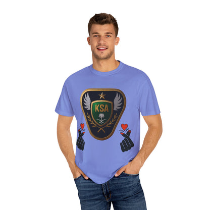 KSA Emblem Unisex T-Shirt, Casual Tee, Gift for Her/Him, Funny Shirt, Everyday Wear, Unique Graphic Top