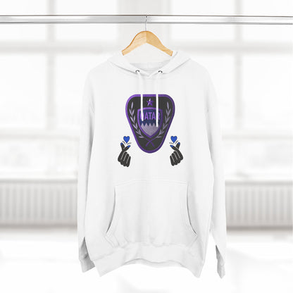 Fleece Hoodie - Qatar Love Design
