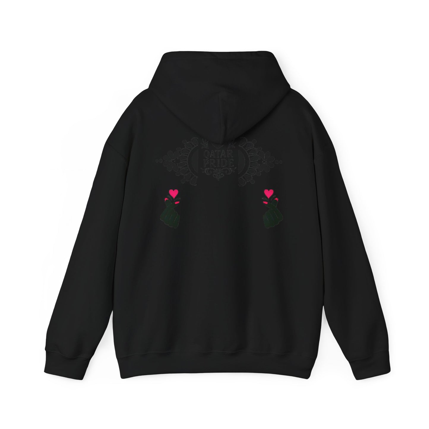 Pride Hooded Sweatshirt, Unisex  Qatar Pride Sweatshirt, Pride Gift, Festival Clothing