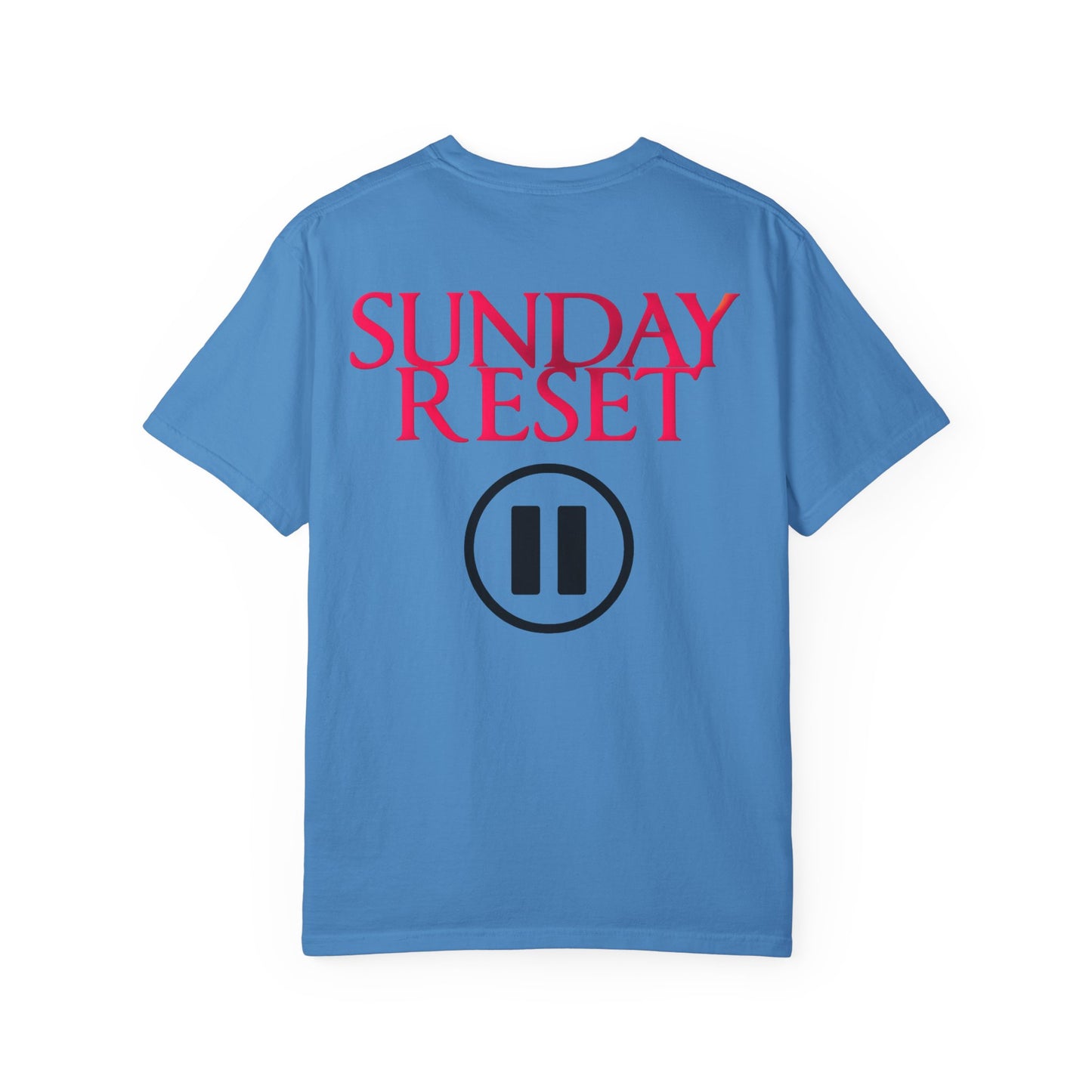 T-Shirt Sunday Reset Unisex Garment-Dyed