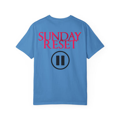 T-Shirt Sunday Reset Unisex Garment-Dyed