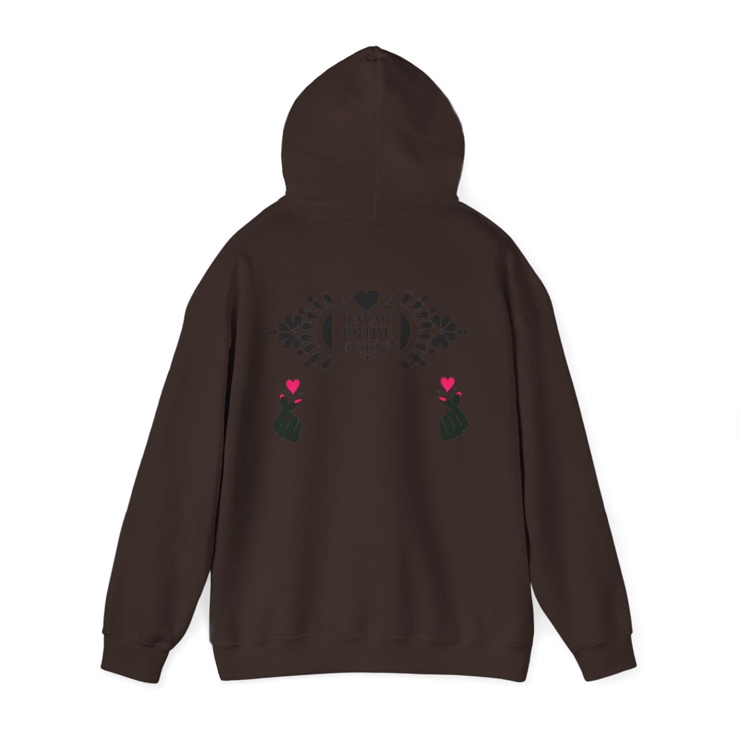 Pride Hooded Sweatshirt, Unisex  Qatar Pride Sweatshirt, Pride Gift, Festival Clothing