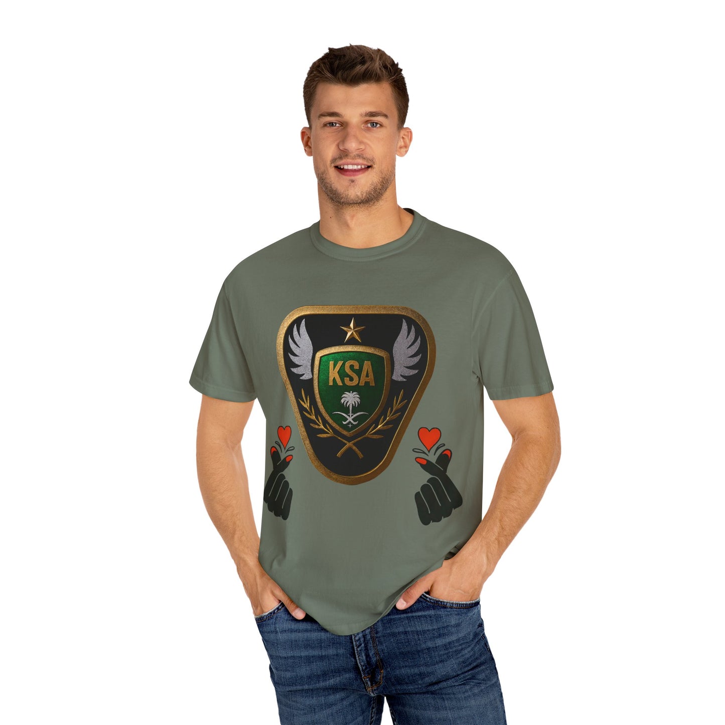 KSA Emblem Unisex T-Shirt, Casual Tee, Gift for Her/Him, Funny Shirt, Everyday Wear, Unique Graphic Top