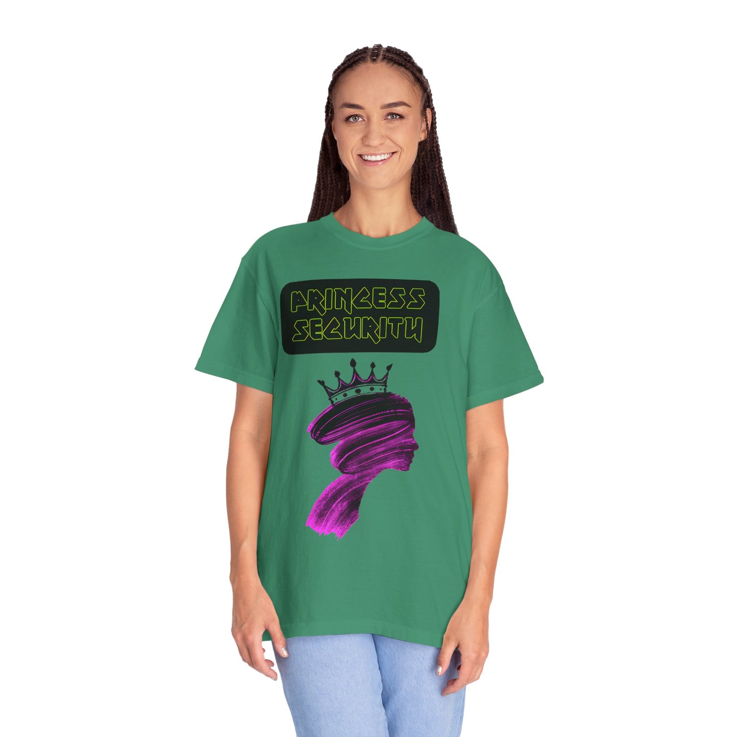 T-Shirt Princess Security Design Women's Funny Tee
