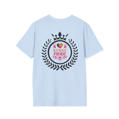 Kuwait Pride Unisex Softstyle T-Shirt, Celebrate National Day, Gift for Kuwaitis, Casual Wear, LGBTQ+ Pride