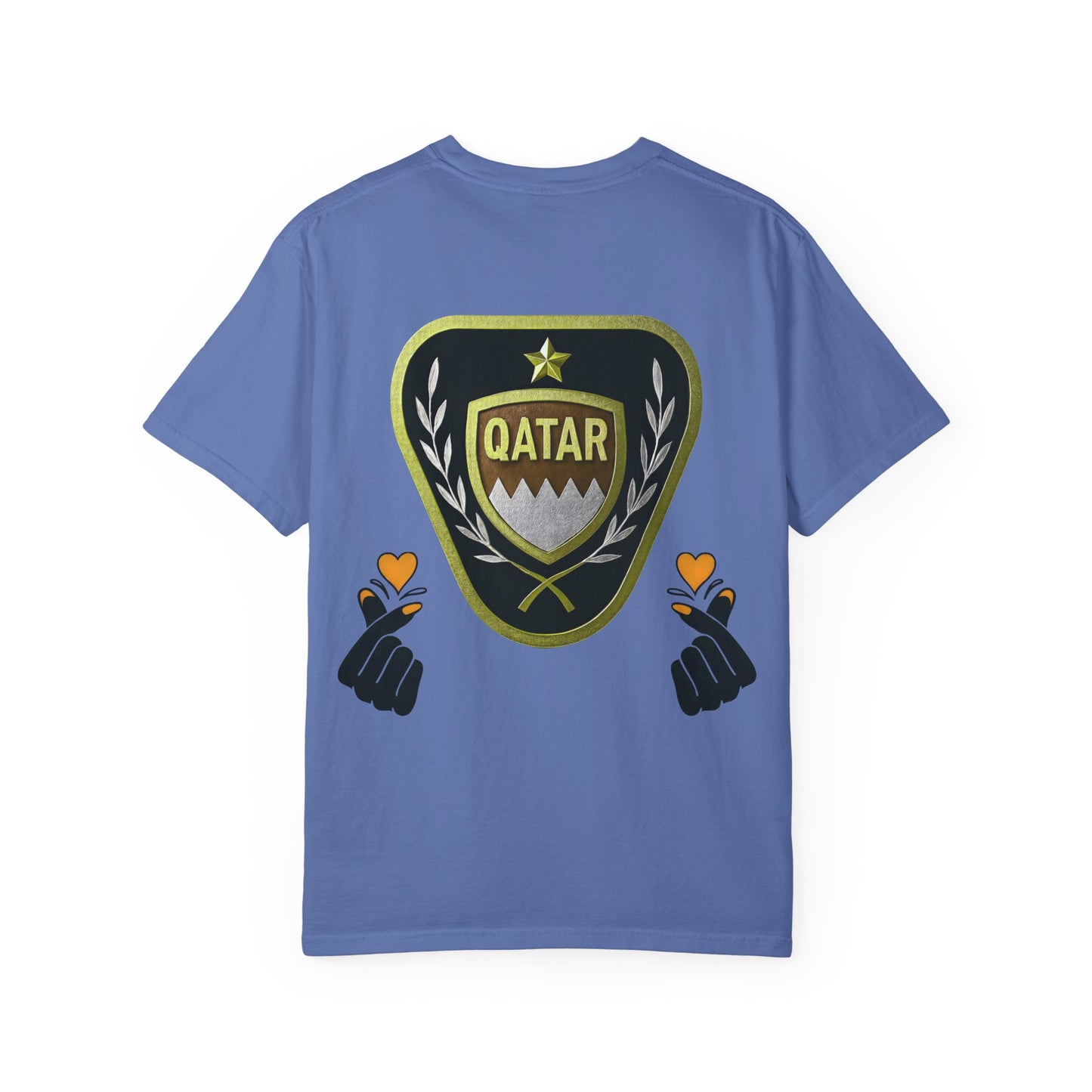 Qatar Pride Unisex T-Shirt, Casual Wear, Sports Event Shirt, Travel Souvenir, Gift for Fans