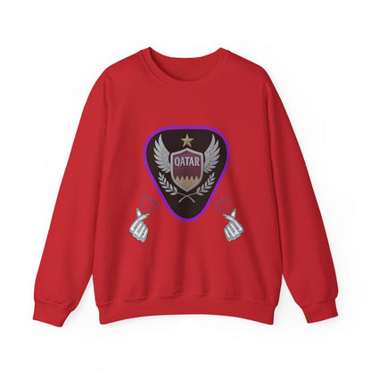Qatar Pride Crewneck Sweatshirt, Unisex Casual Style, Perfect Gift for Sports Fans, Birthday or National Day Celebration, Cozy [...]