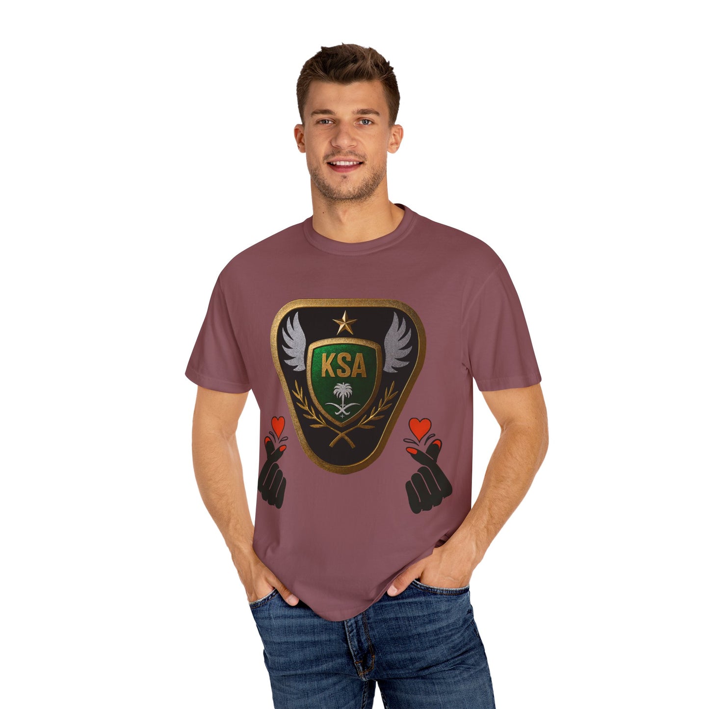 KSA Emblem Unisex T-Shirt, Casual Tee, Gift for Her/Him, Funny Shirt, Everyday Wear, Unique Graphic Top