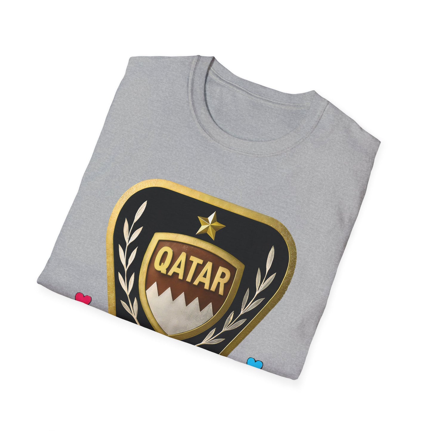 Stylish Qatar Unisex T-Shirt - Soft Cotton Tee for Casual Wear, Sports Events, Travel, Gift Ideas, Summer Outings