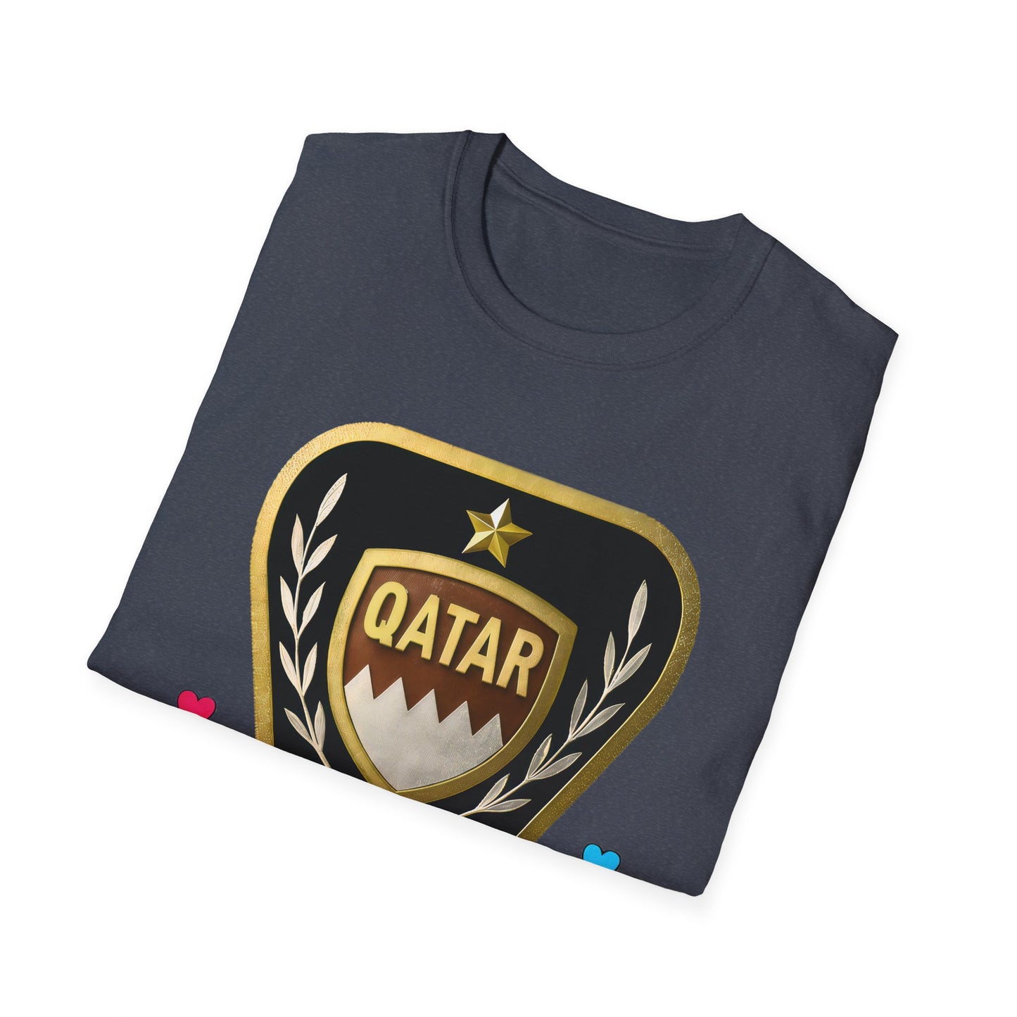 Stylish Qatar Unisex T-Shirt - Soft Cotton Tee for Casual Wear, Sports Events, Travel, Gift Ideas, Summer Outings