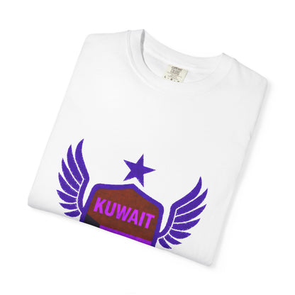 Kuwait Pride Unisex T-Shirt, Garment-Dyed Tee, LGBTQ+ Support Shirt, Casual Wear, Gift for Pride Month, Statement Fashion