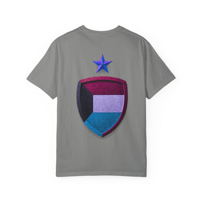 Kuwait Pride Unisex T-Shirt, Garment-Dyed Tee, LGBTQ+ Support Shirt, Casual Wear, Gift for Pride Month, Statement Fashion
