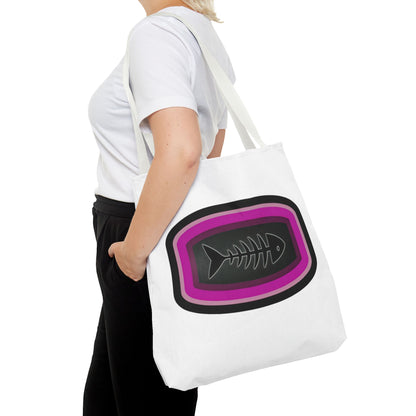 Fish Skeleton Tote Bag - Unique Design for Fishing Enthusiasts