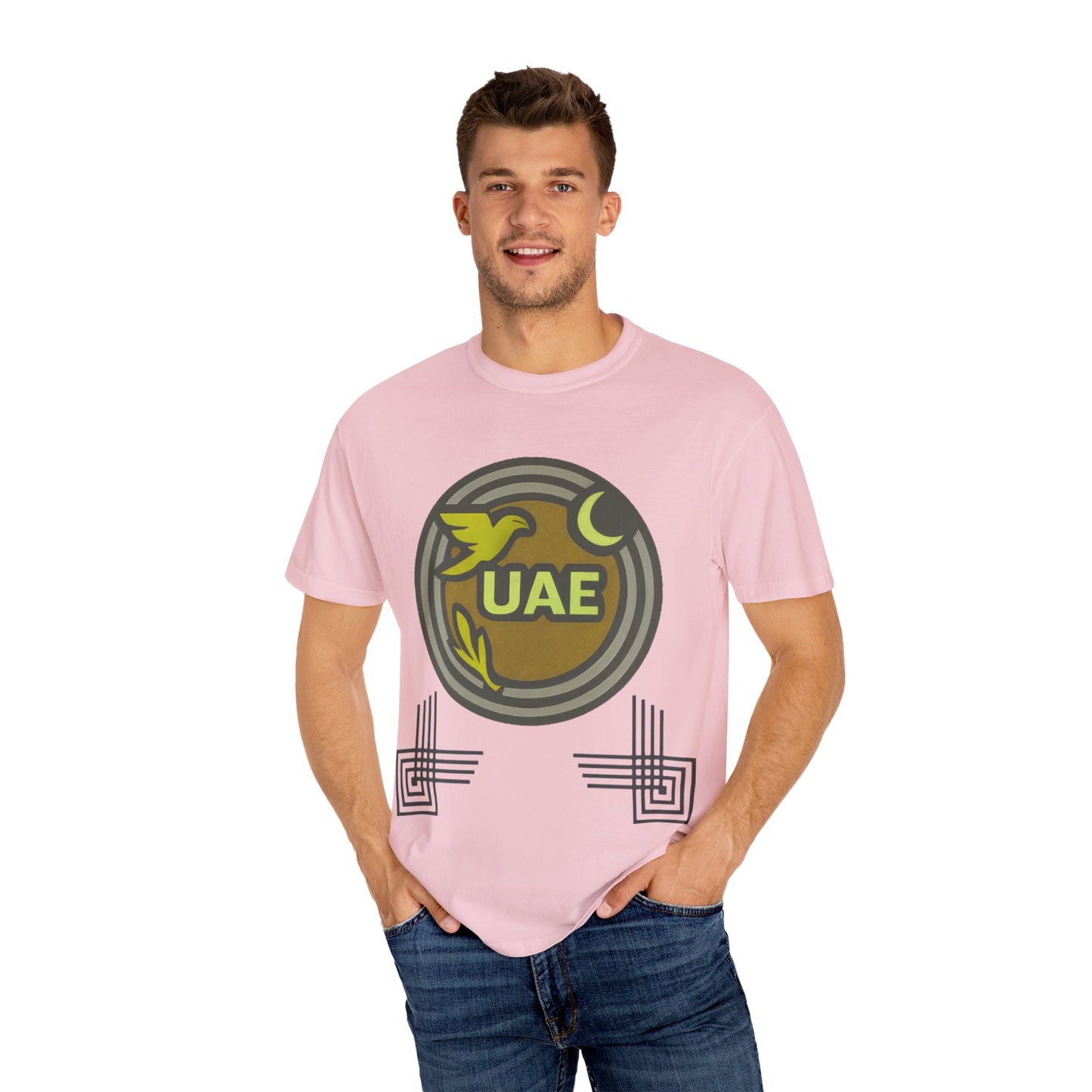 T-Shirt UAE Pride Unisex Garment-Dyed