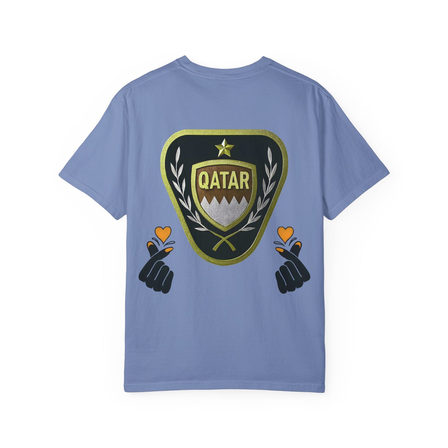 Qatar Pride Unisex T-Shirt, Casual Wear, Sports Event Shirt, Travel Souvenir, Gift for Fans