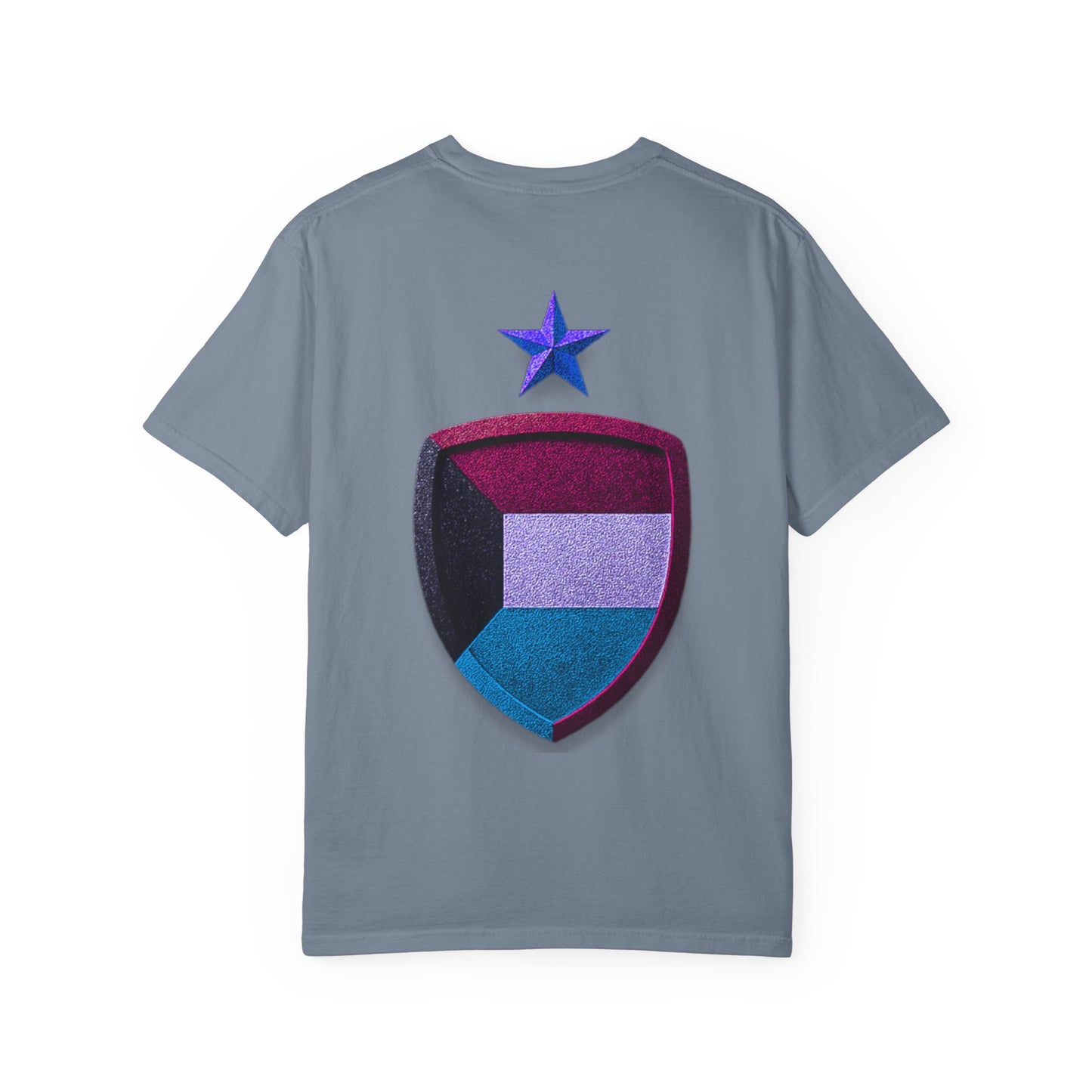 Kuwait Pride Unisex T-Shirt, Garment-Dyed Tee, LGBTQ+ Support Shirt, Casual Wear, Gift for Pride Month, Statement Fashion