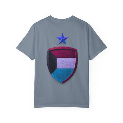 Kuwait Pride Unisex T-Shirt, Garment-Dyed Tee, LGBTQ+ Support Shirt, Casual Wear, Gift for Pride Month, Statement Fashion
