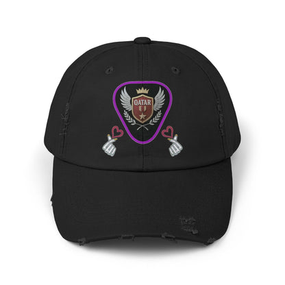 Cap Qatar Love - Unisex Distressed