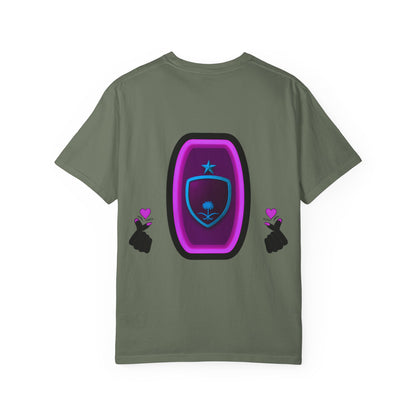 KSA Inspired Unisex Garment-Dyed T-shirt | Casual Style Tee, Graphic Shirt, Unique Design, Gift for Fans, Summer Fashion