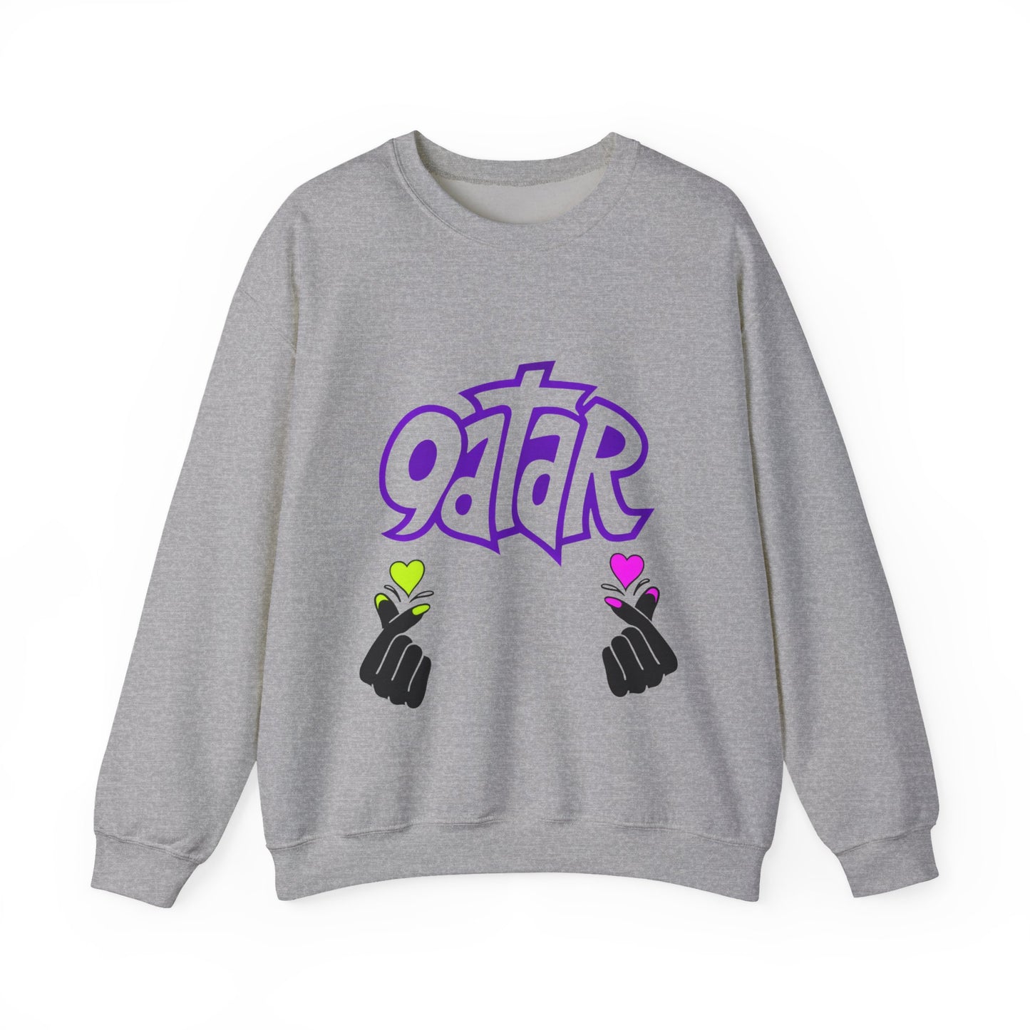 Colorful Qatar Unisex Sweatshirt, Cozy Fall Apparel, Unique Gift, Travel Inspired, Streetwear, Casual Wear