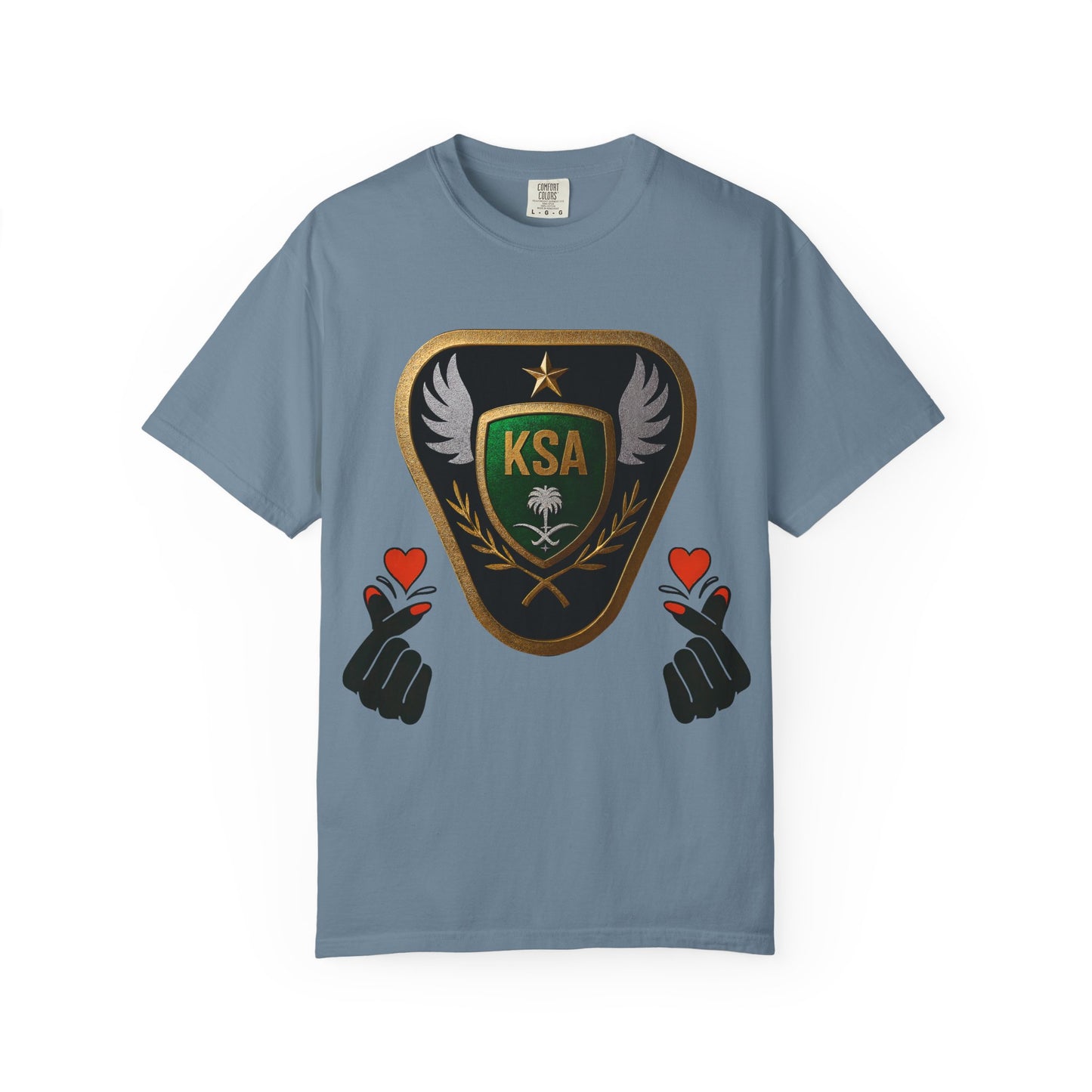 KSA Emblem Unisex T-Shirt, Casual Tee, Gift for Her/Him, Funny Shirt, Everyday Wear, Unique Graphic Top