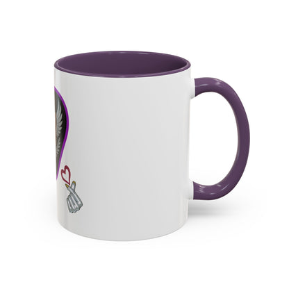 Qatar-Inspired Accent Coffee Mug, Unique Gift for Coffee Lovers, Personalized Mug for Friends, Stylish Office Cup, Perfect for Everyday Use