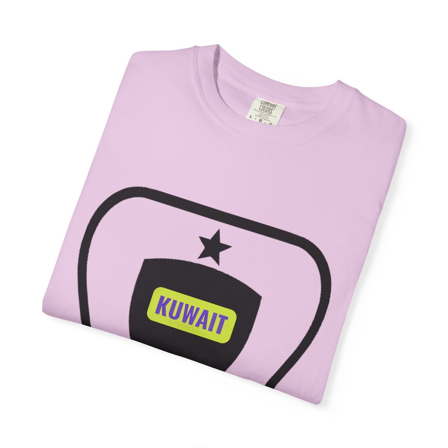 Garment-Dyed T-shirt - Kuwait Lover Graphic Tee
