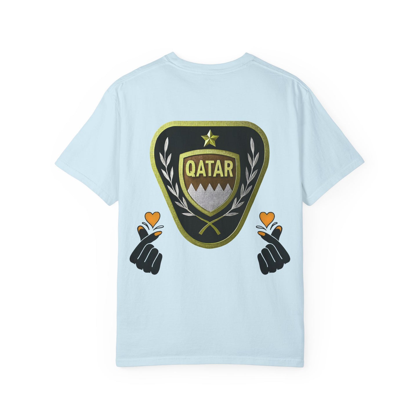 Qatar Pride Unisex T-Shirt, Casual Wear, Sports Event Shirt, Travel Souvenir, Gift for Fans