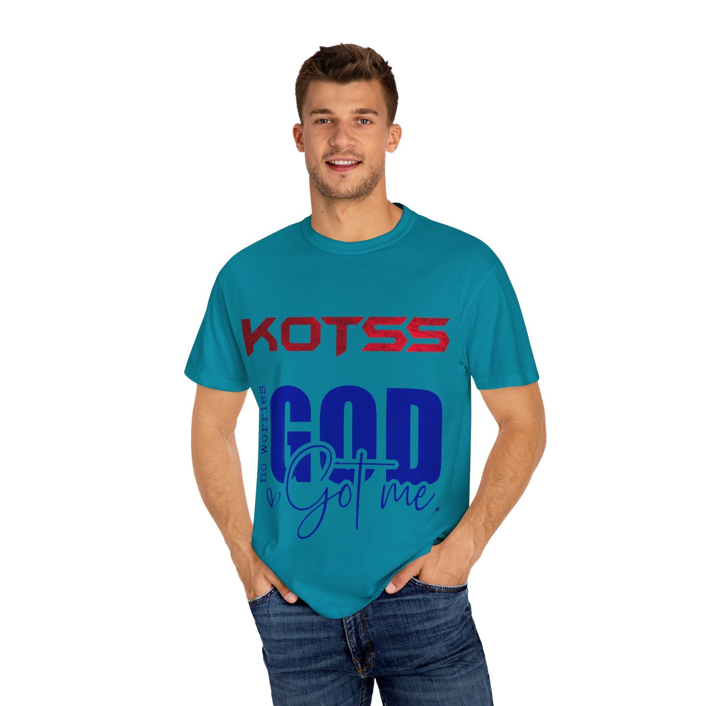 Faith Meets Streetwear”,Appeals to faith-based fashion, loversemotional appeal,GOD Got Me Tee”