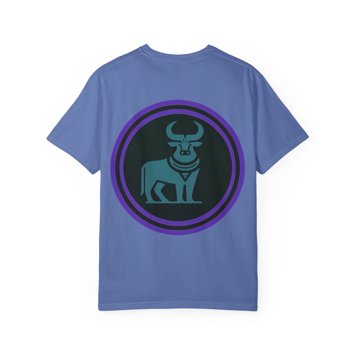 FISH BONE AND BULLS T-Shirt - Vintage Unisex Garment-Dyed Tee