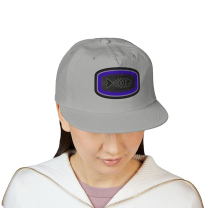 Surf Cap - Fish Skeleton Design