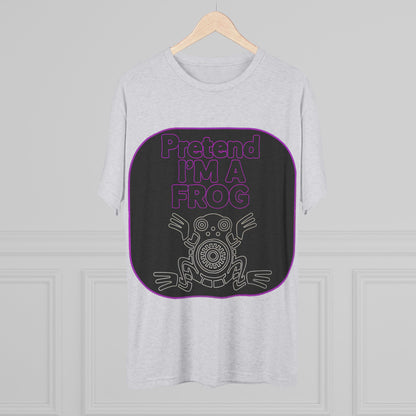Funny Frog Unisex Tee - Pretend I Am a Frog Design