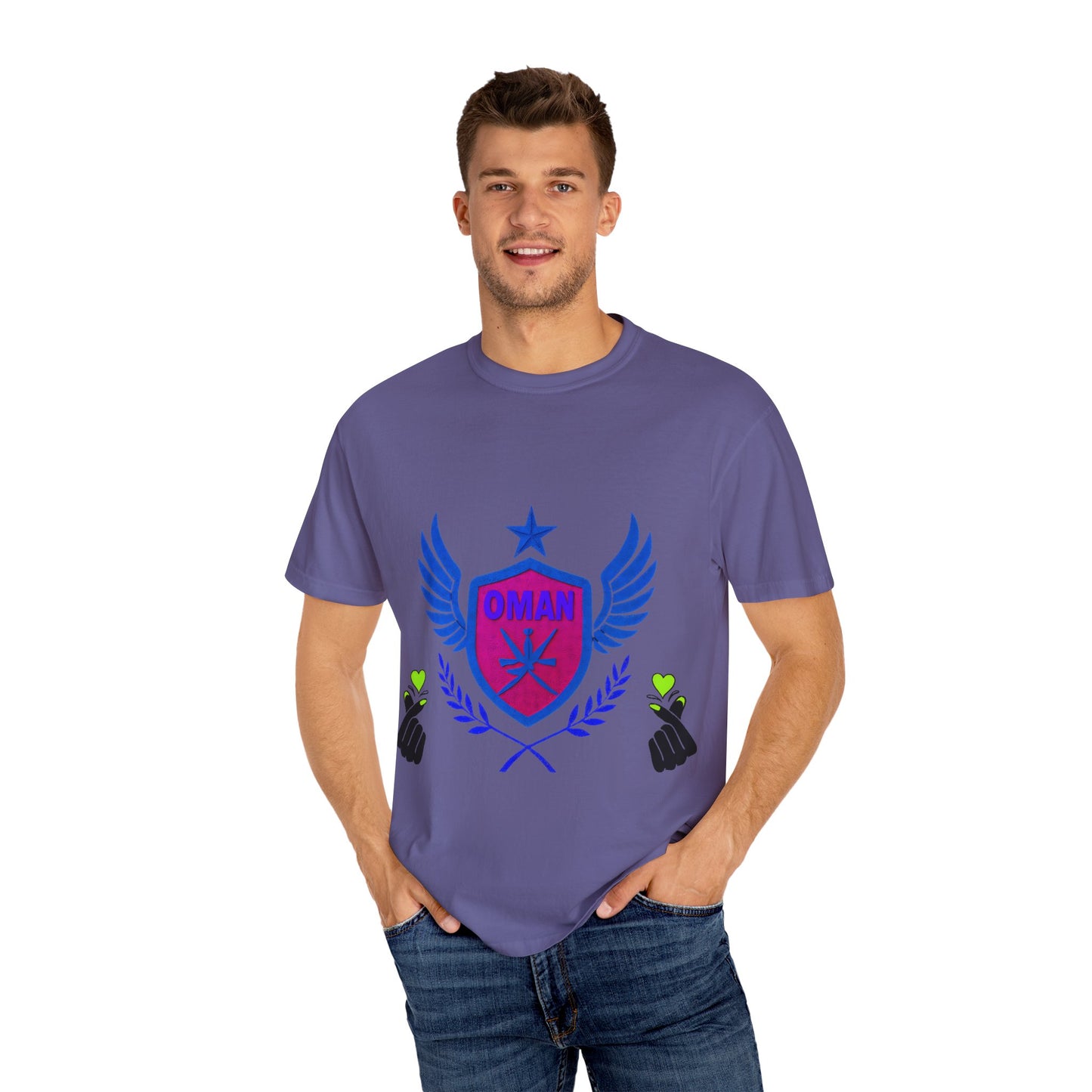Oman Spirit Unisex T-shirt, Casual Wear, Gamer's Gift, Travel Souvenir, Trendy Apparel, Everyday Comfort