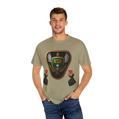 KSA Emblem Unisex T-Shirt, Casual Tee, Gift for Her/Him, Funny Shirt, Everyday Wear, Unique Graphic Top