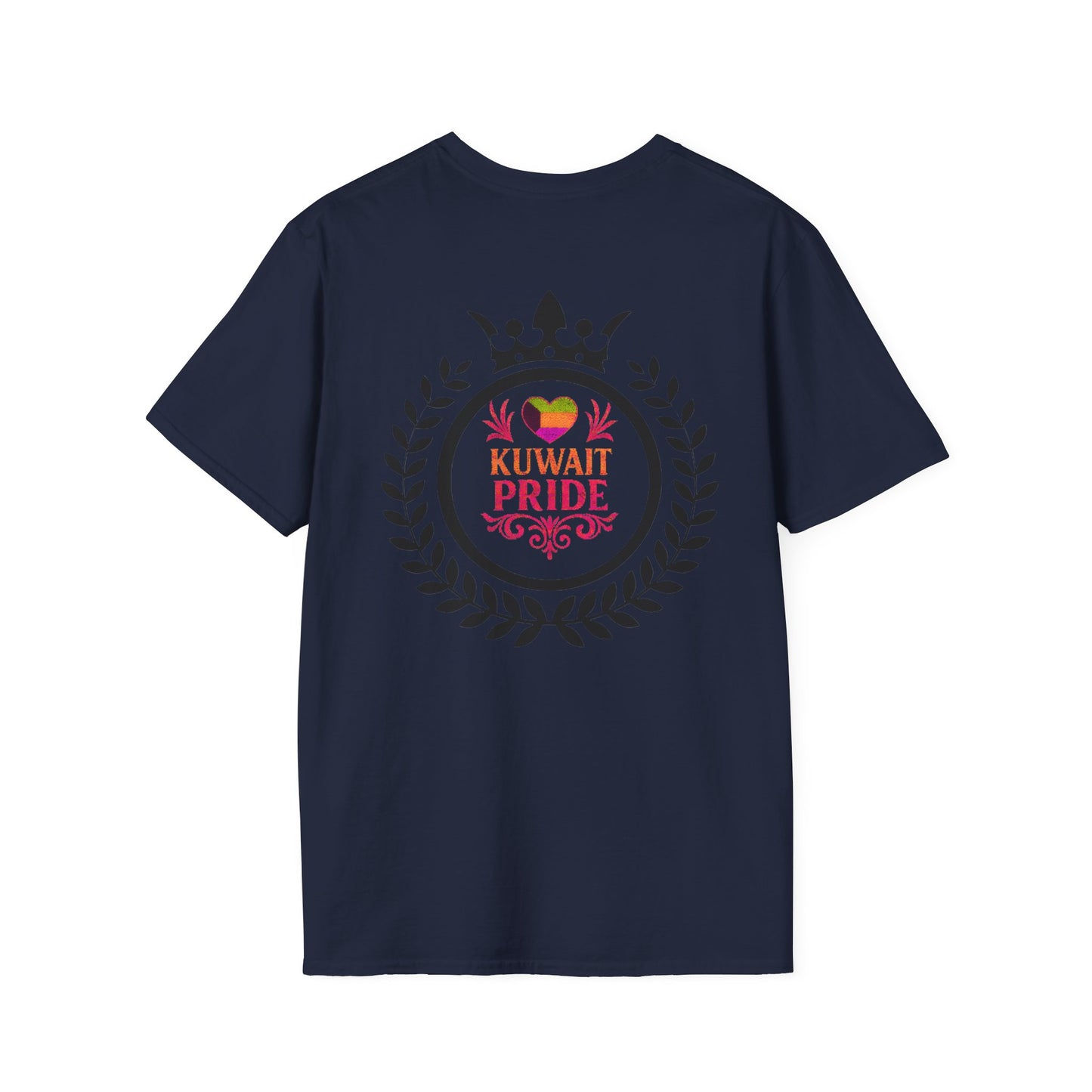Kuwait Pride Unisex Softstyle T-Shirt, Celebrate National Day, Gift for Kuwaitis, Casual Wear, LGBTQ+ Pride