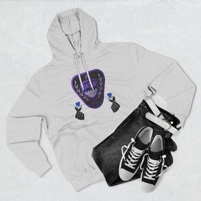 Fleece Hoodie - Qatar Love Design