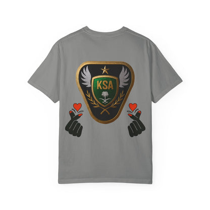 KSA Emblem Unisex T-Shirt, Casual Tee, Gift for Her/Him, Funny Shirt, Everyday Wear, Unique Graphic Top