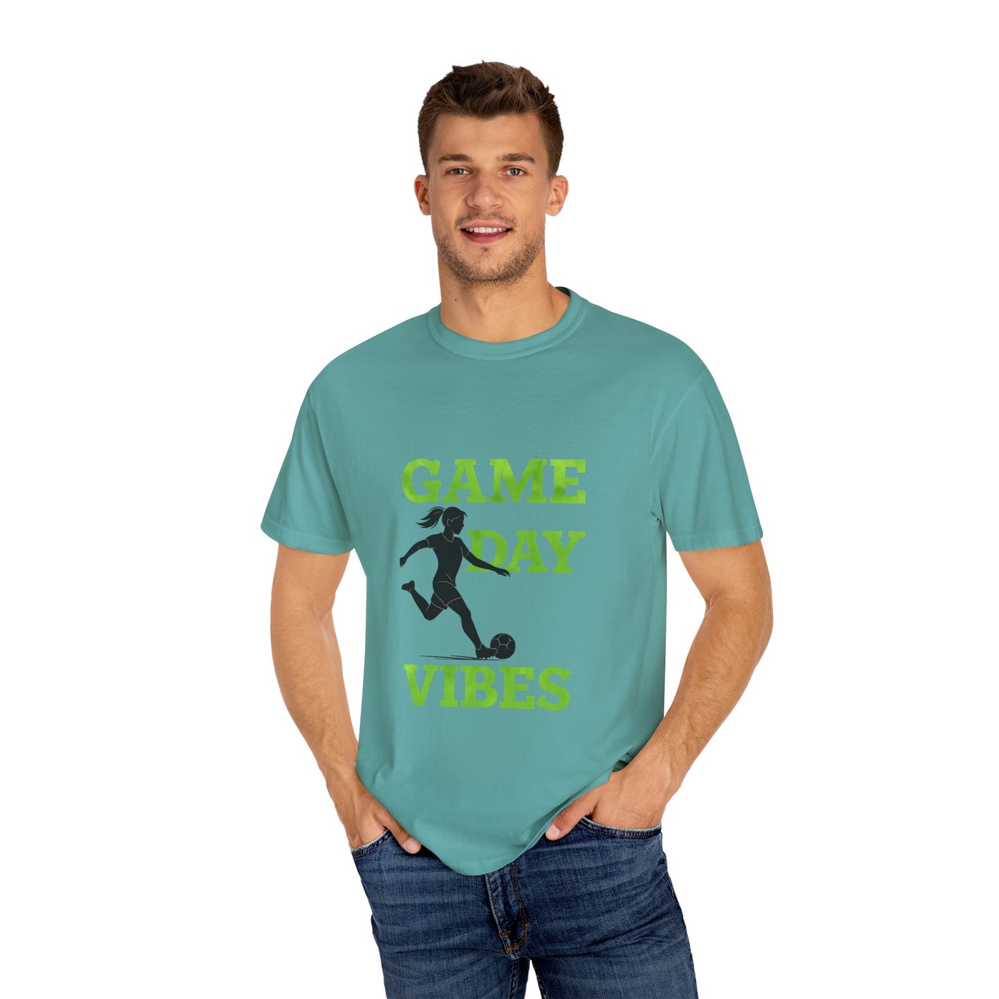 Garment-Dyed T-shirt - Game Day Vibes