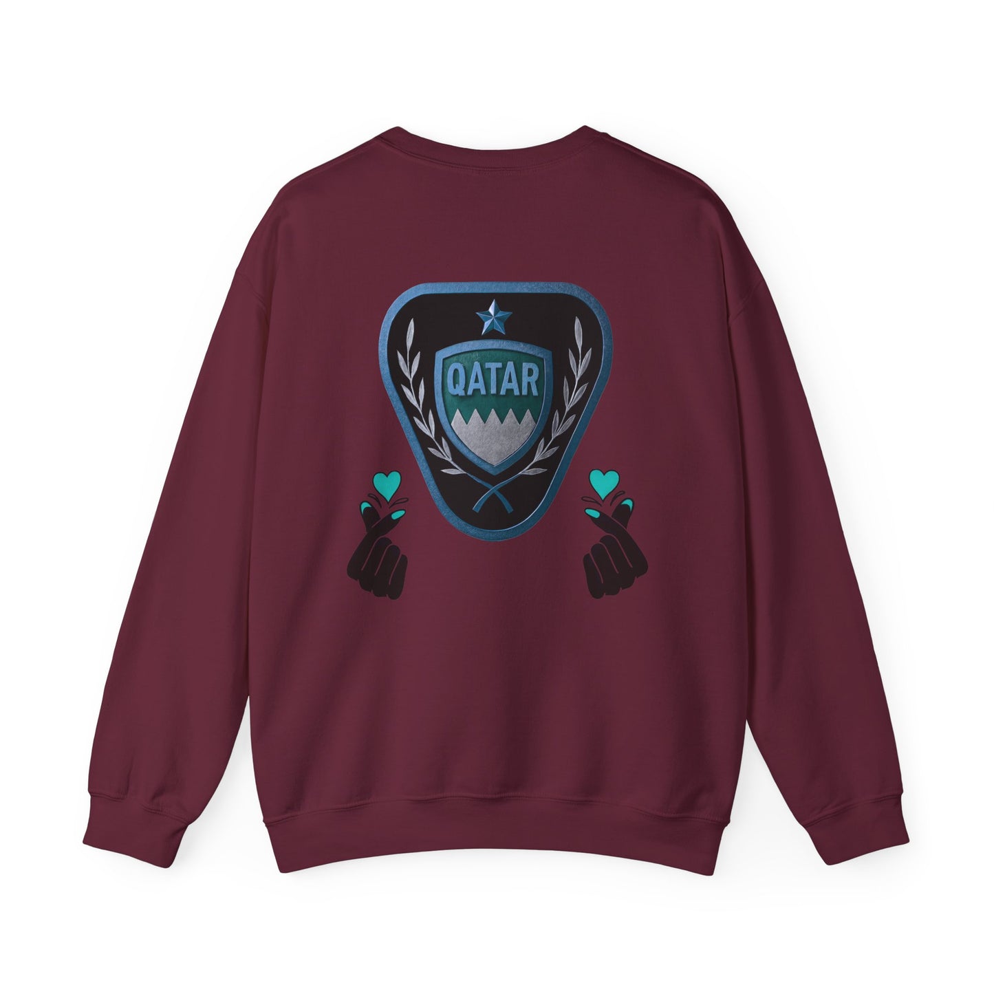 Unisex Sweatshirt qatra Love and Pride Design